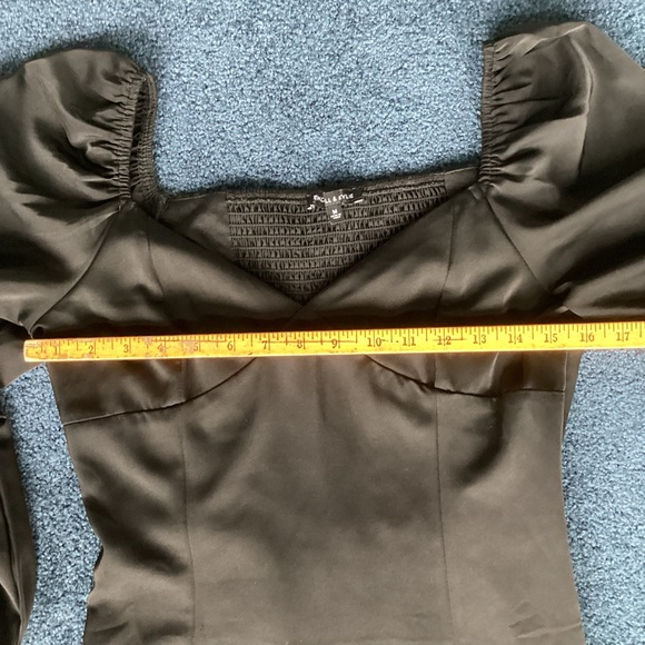 Kendall + Kylie Black Mini Dress - Medium - Picture 10 of 11